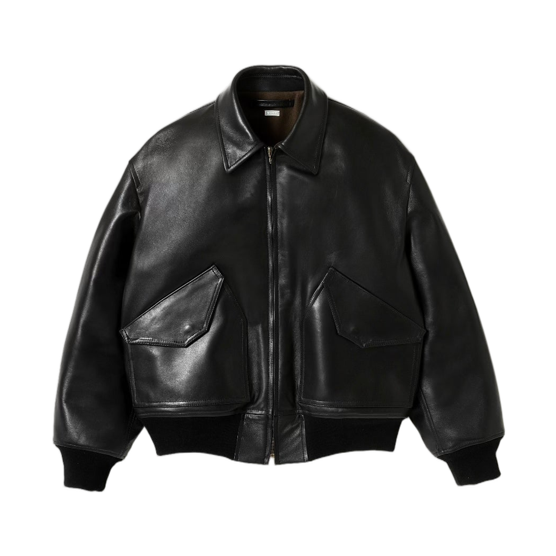 아프레쎄 레더 CWU-45 플라이트 자켓 블랙 - 26SS(A.Presse Leather CWU-45 Flight Jacket Black - 26SS)