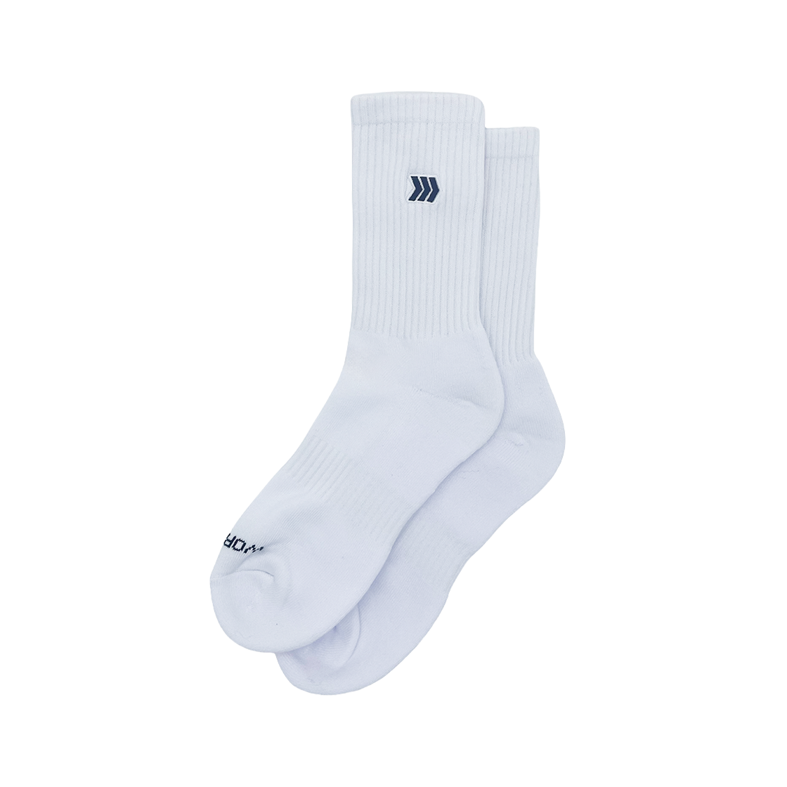윌비 랩 베이직 쿠셔닝 삭스 화이트(WILLBE LAB Basic Cushion Socks White) - 2