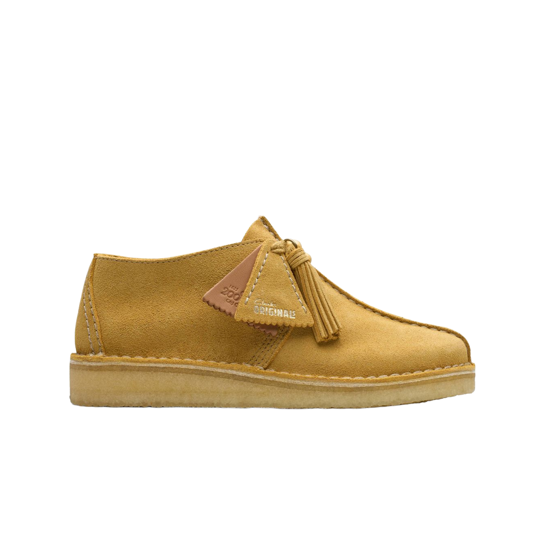 261-81142 (W) Clarks Desert Trek Golden Tan Suede