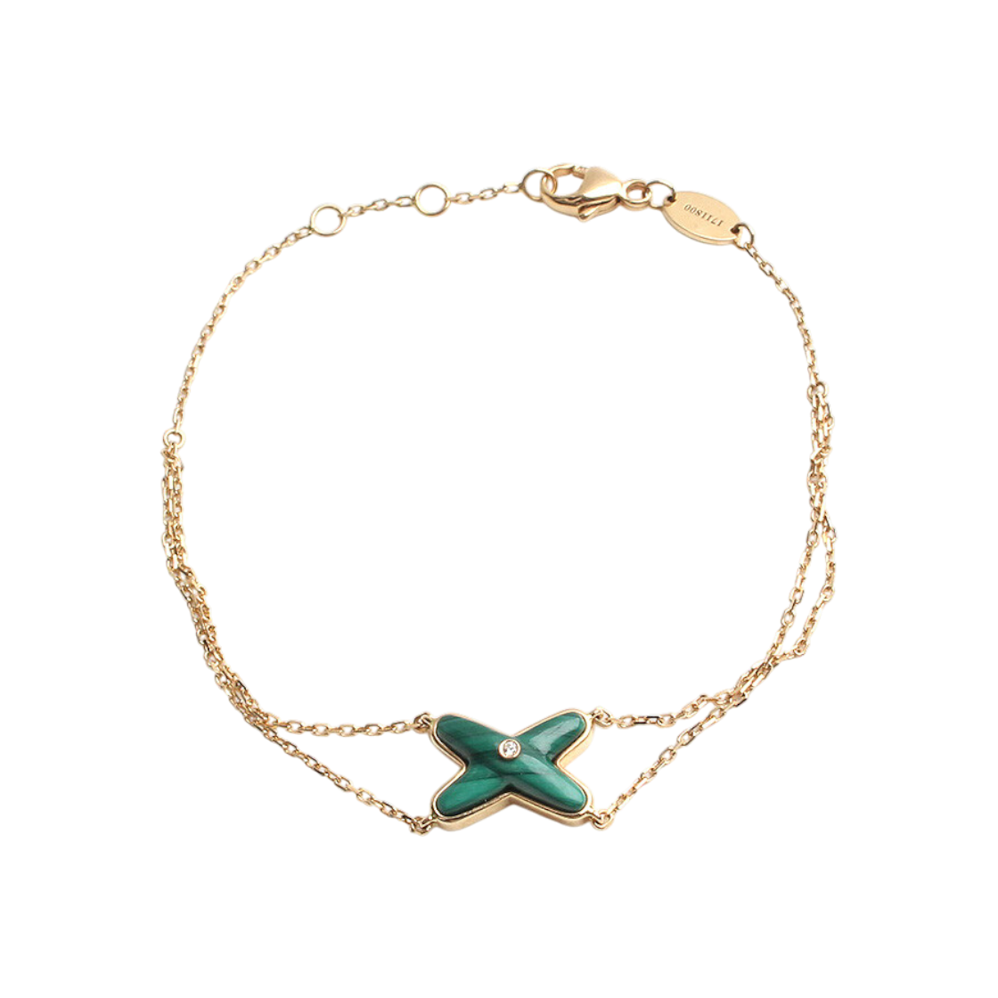 ITROTPDPL6CR Chaumet Malachite 750 Rose Gold Jood Liang Bracelet