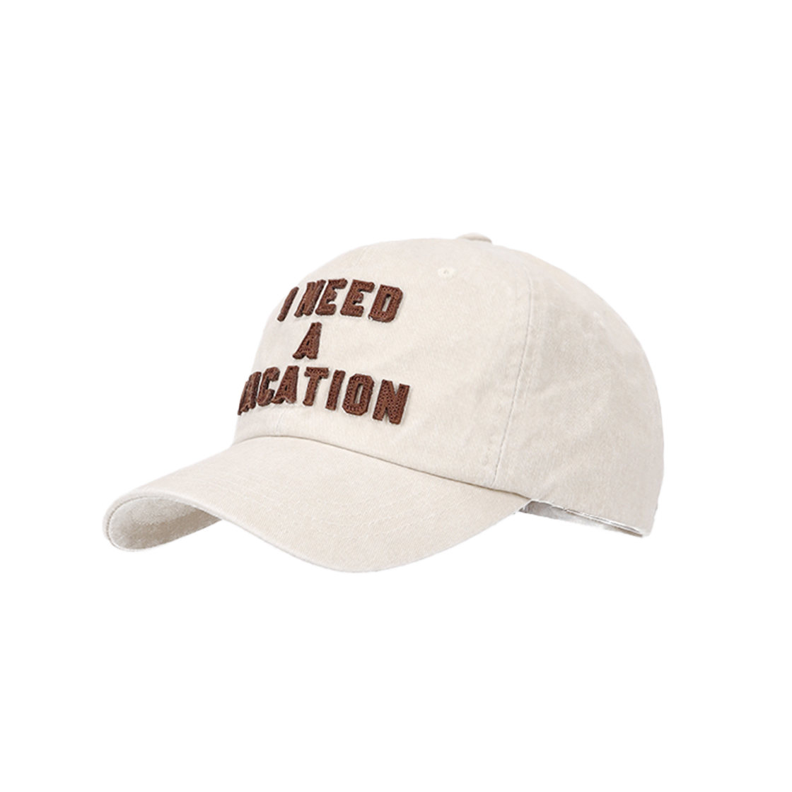 브로큰비트 아이니드 베케이션 볼캡 아이보리(BROKEN BEAT I Need A Vacation Ball Cap Ivory) - 2