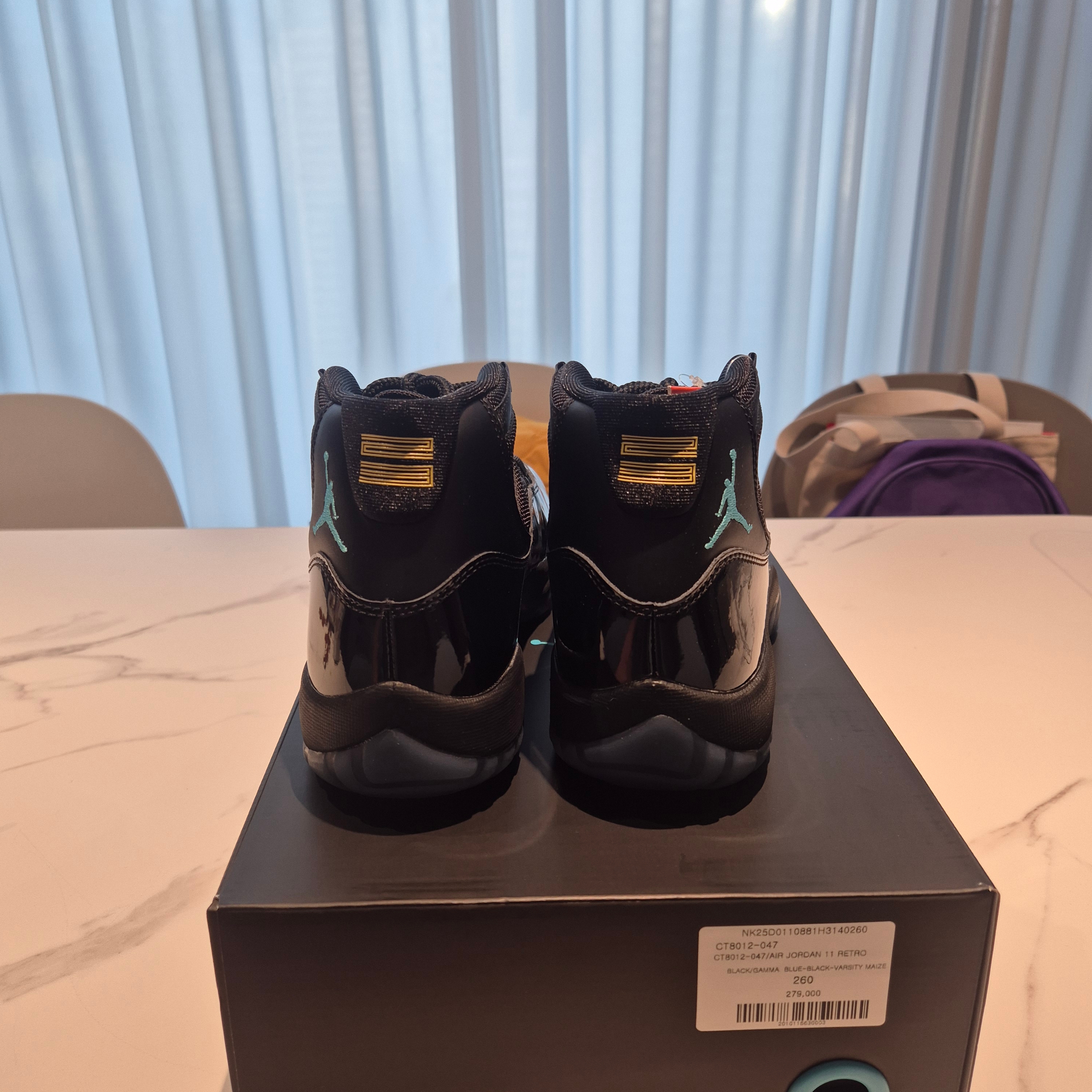 Jordan 11 Retro Gamma 착용 스타일 - 2