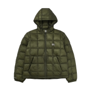 Stussy Midweight Hooded Puffer Olive