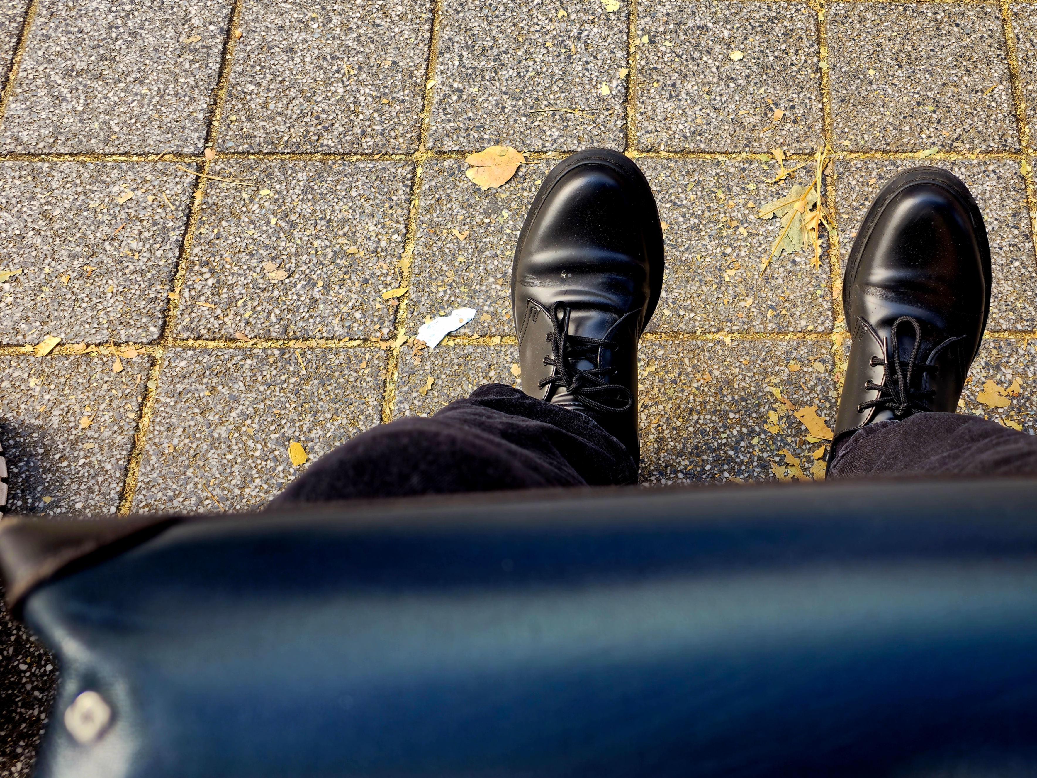 Dr. Martens 1461 Mono Black 착용 스타일