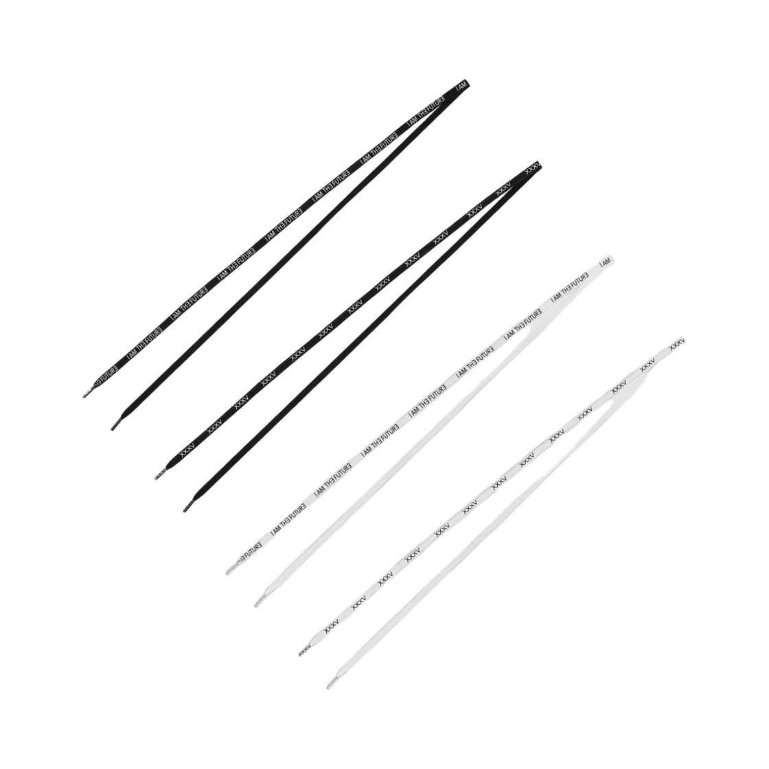 35AU072501 IAMTHEFUTURE Shoelaces