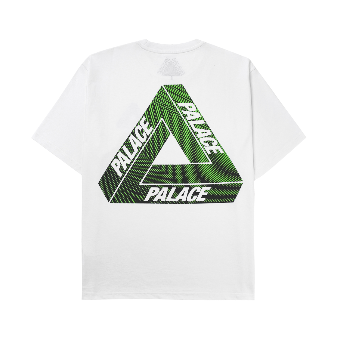 팔라스 트라이벡스 티셔츠 화이트 그린 - 25SS(Palace Tri-Vex T-Shirt White Green - 25SS)