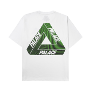 Palace Tri-Vex T-Shirt White Green - 25SS