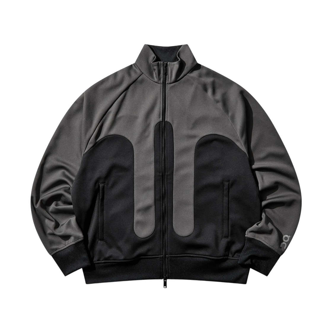 1UF30070106 On Running Track Jacket IKON Black Eclipse