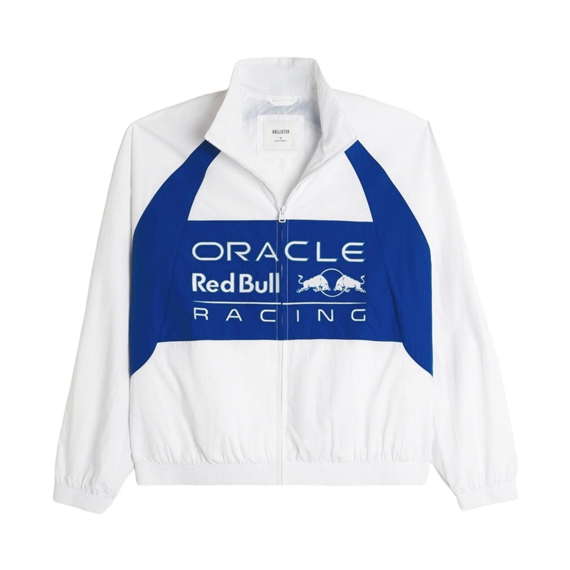332-437-00108-106 Oracle Red Bull Racing x Hollister Graphic Track Jacket White