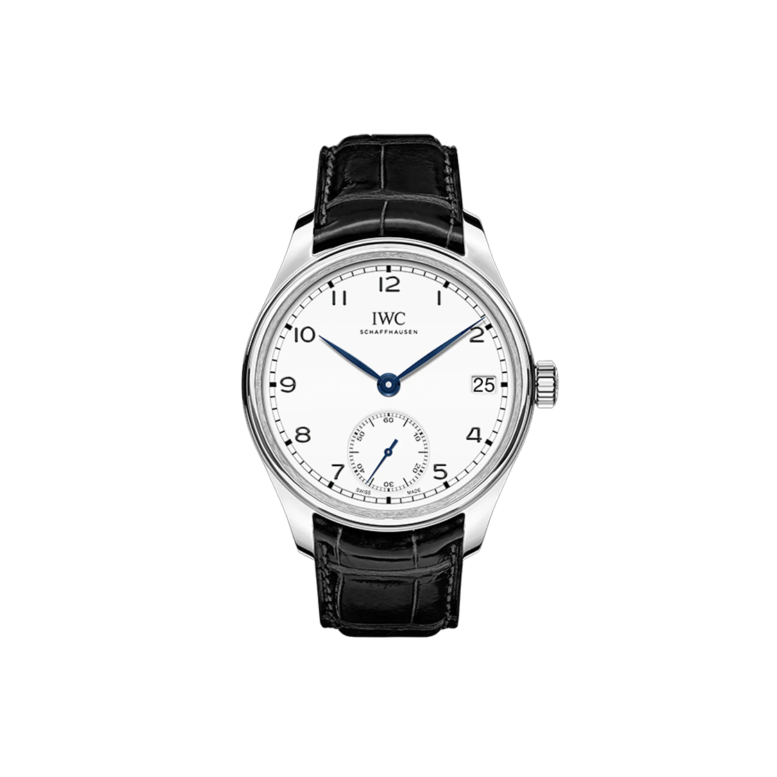 IT23TH9DIC7R IWC Portuguese Hand-Wound 8 Days 150th Anniversary Edition 43-IW510212 White Arabic + Bar No. 6999
