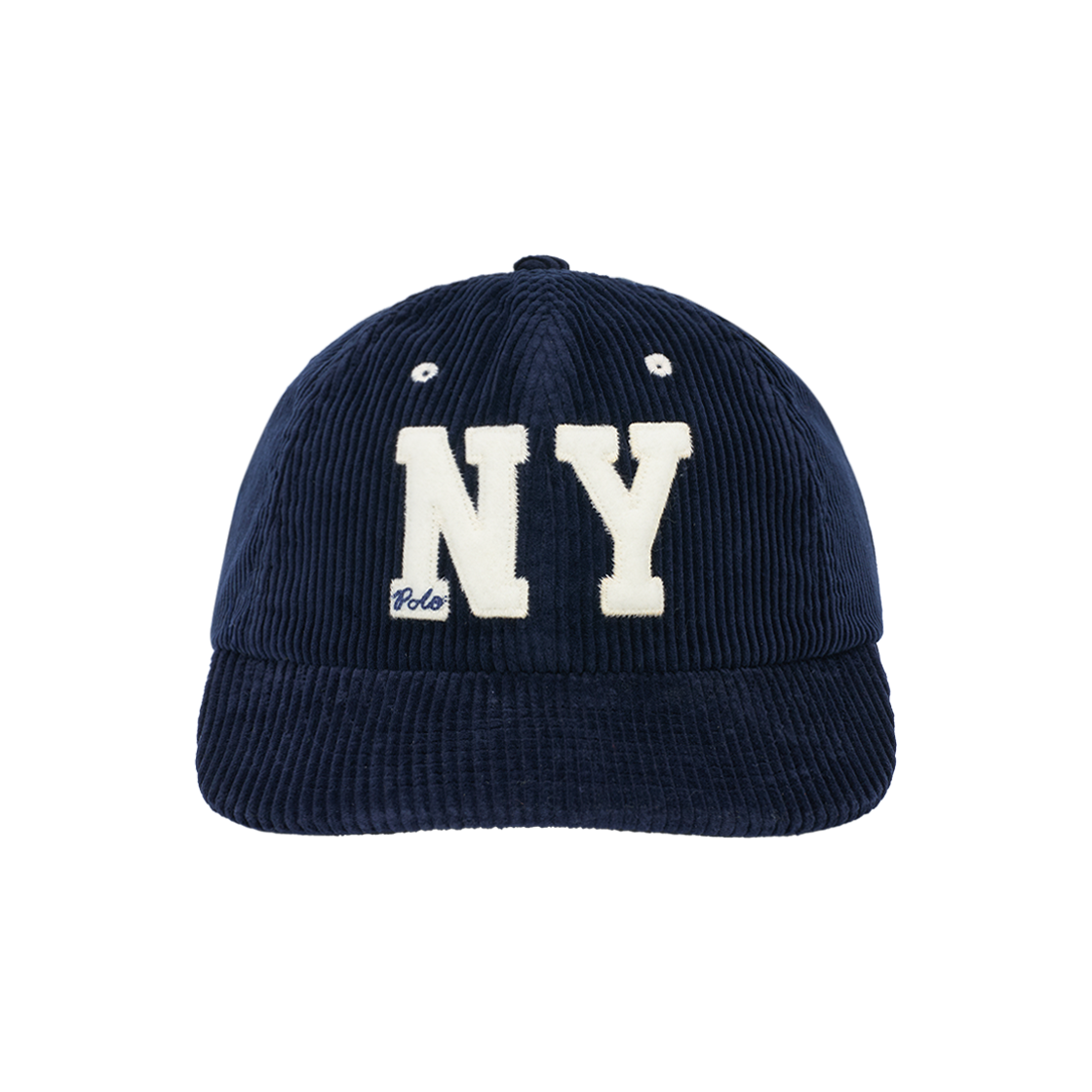 [10%적립] 폴로 랄프 로렌 NY 패치 코듀로이 볼 캡 헌터 네이비 - 26SS([10%적립] Polo Ralph Lauren NY Patch Corduroy Ball Cap Hunter Navy - 26SS)