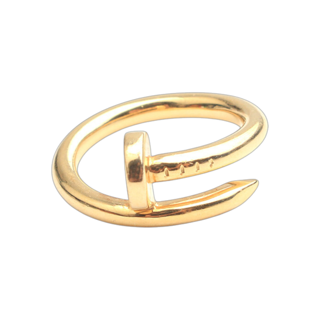 IT96T6BMTRV5 Cartier 18K Yellow Gold Juste un Clou Ring Size 52 SM