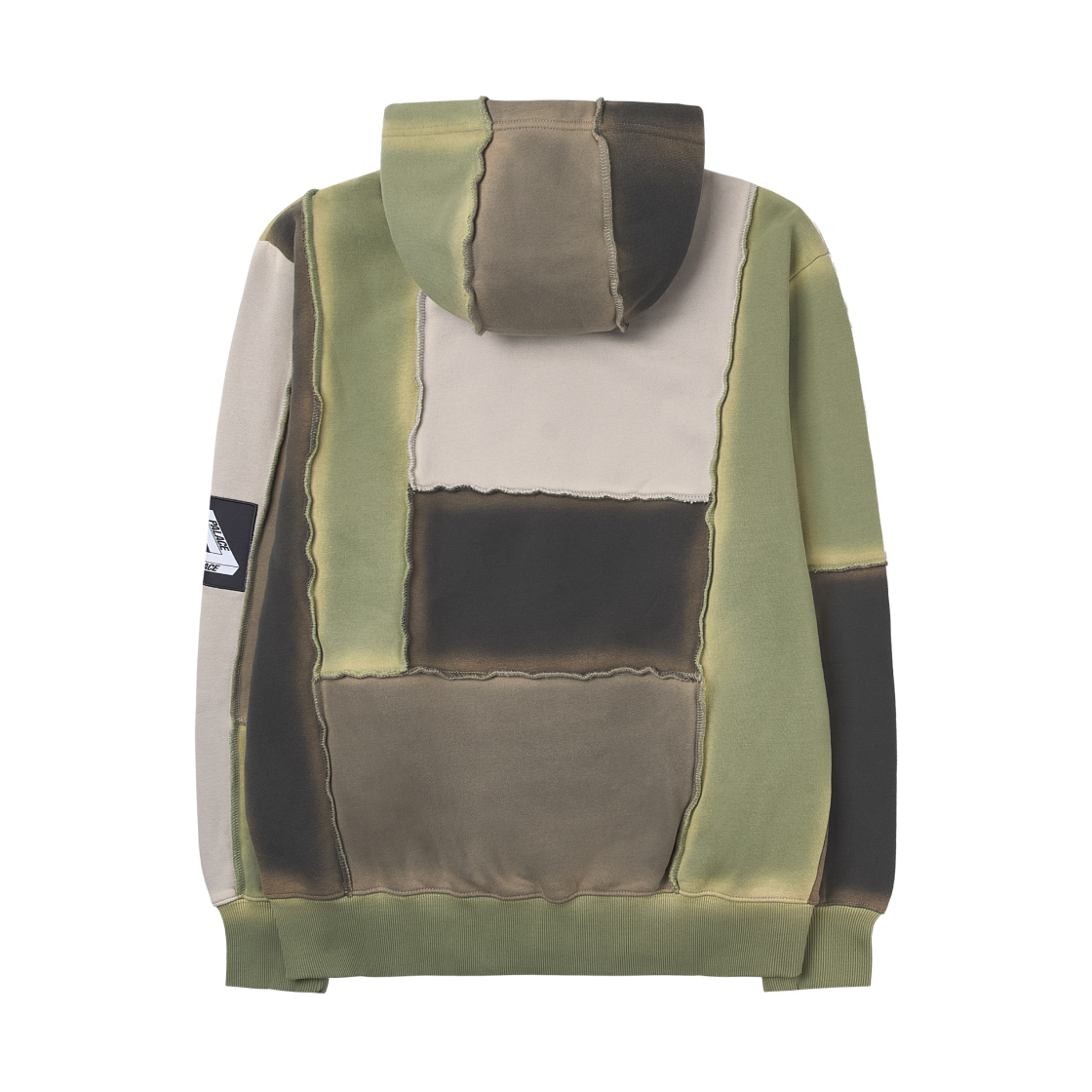 팔라스 패치 미 업 집 후드 멀티 카키 - 24FW(Palace Patch Me Up Zip Hood Multi Khaki - 24FW) - 2