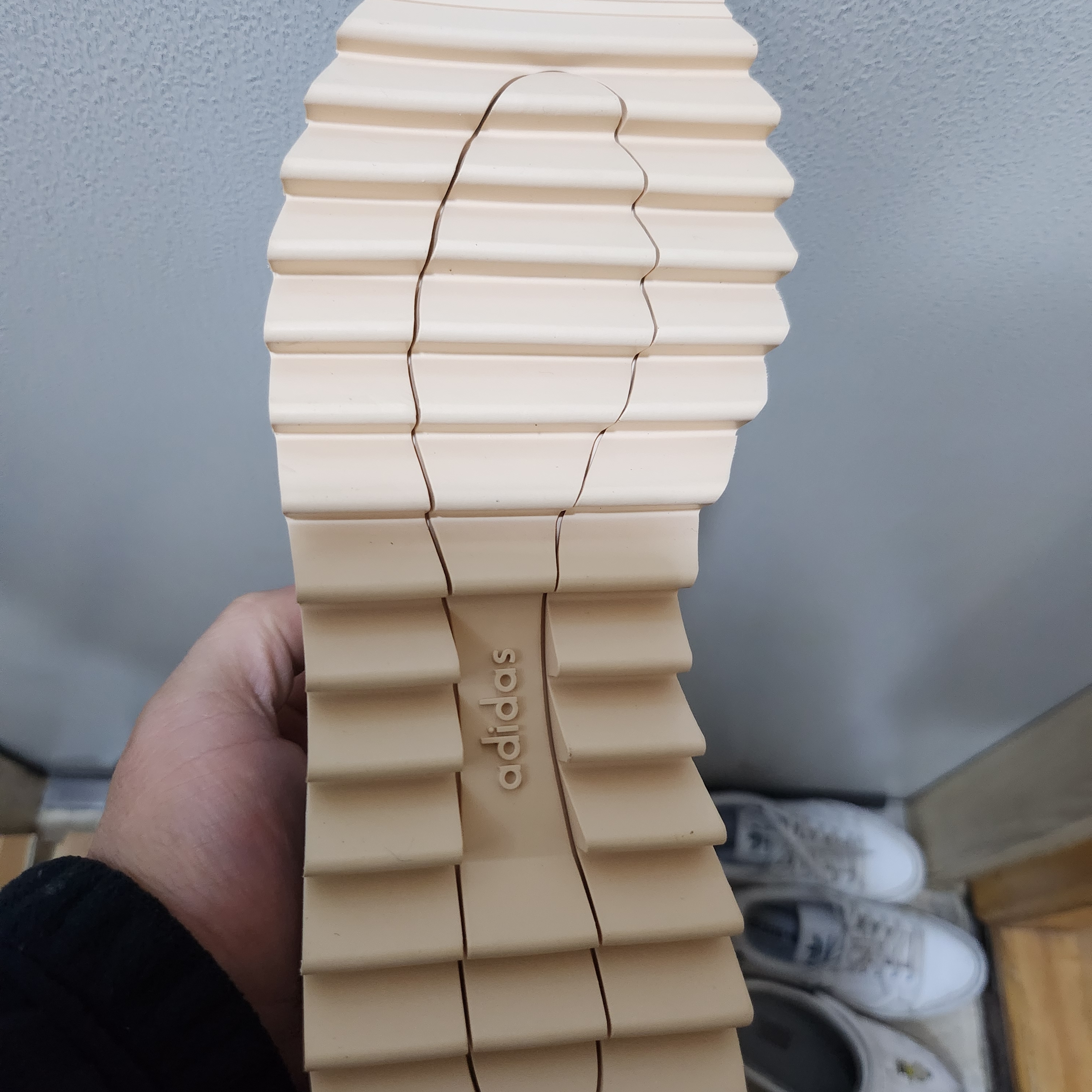 Adidas x BAPE x Edison Chen Clot Superstar Off White Branch 착용 스타일 - 4