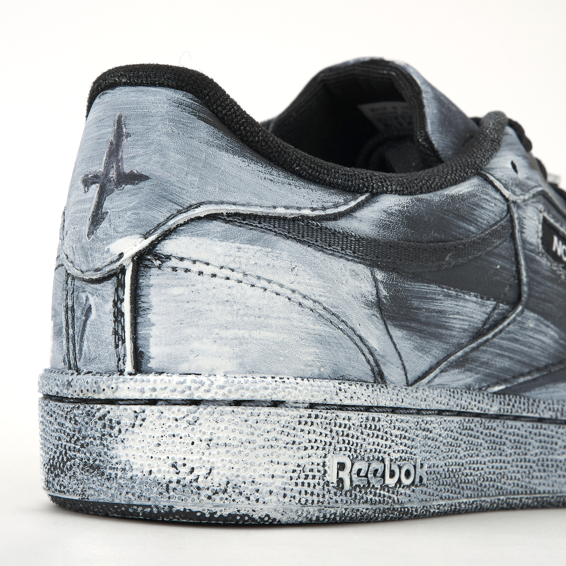 리복 x 낫포너드 클럽씨 85 베일드 블랙(Reebok X NOT4NERD Club C 85 Veiled Black) - 8