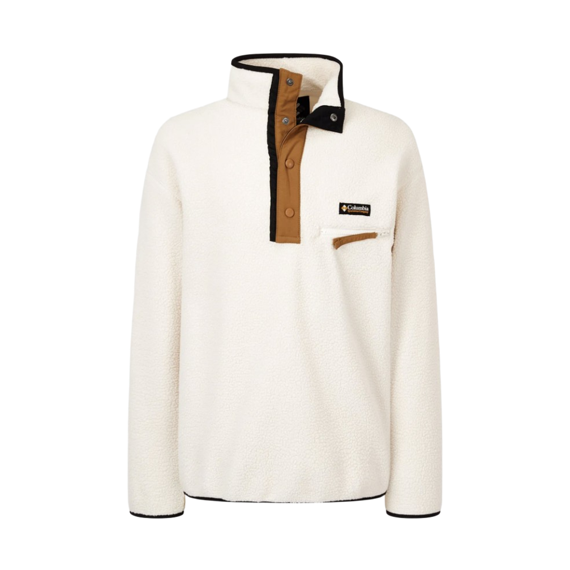 컬럼비아 헬베시아 II 하프 스냅 플리스 풀오버 초크(Columbia Helvetia II Half Snap Fleece Pullover Chalk)