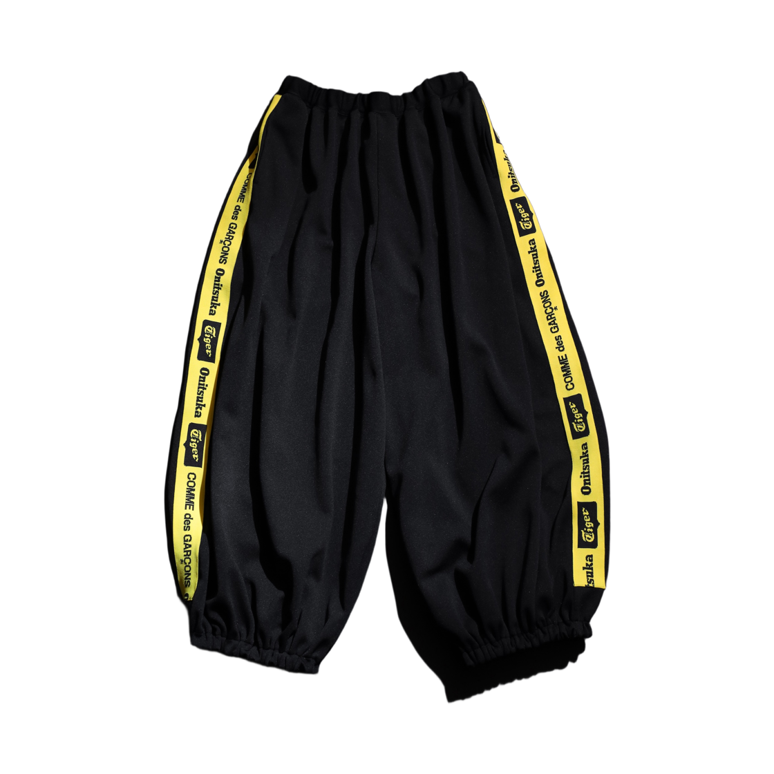 - Onitsuka Tiger x Comme des Garcons Polyester Jersey Pants Black