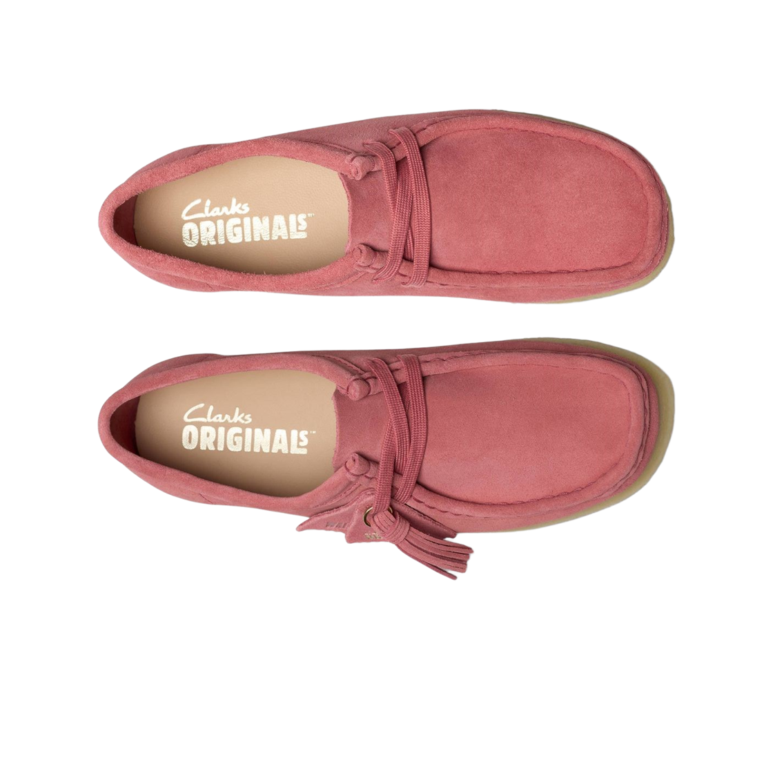 (W) 클락스 왈라비 빈티지 핑크 스웨이드((W) Clarks Wallabee Vintage Pink Suede) - 2