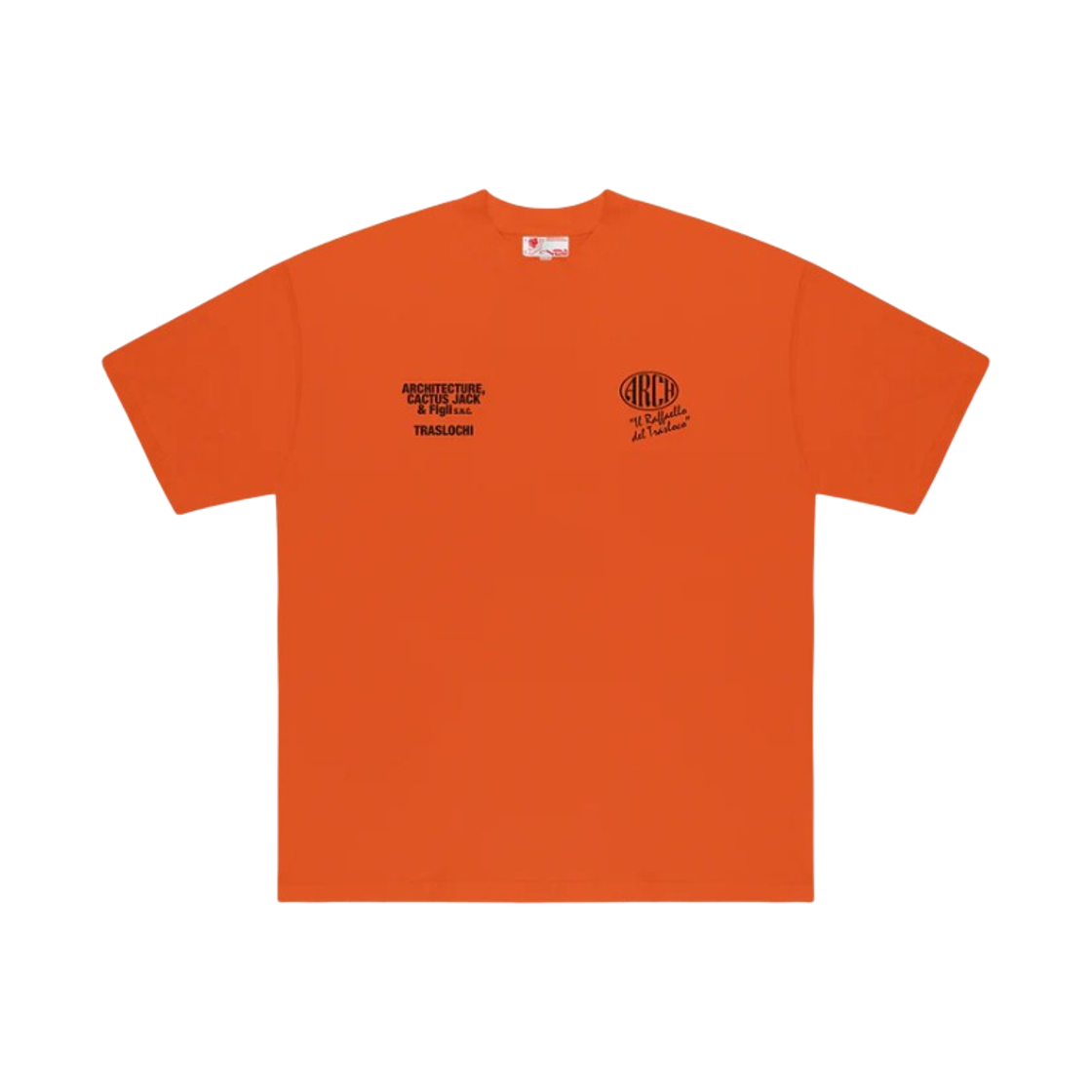트래비스 스캇 캑터스 잭 x 아치 트라스로키 티셔츠 오렌지(Travis Scott Cactus Jack x ARCH Traslochi T-Shirt Orange) - 2