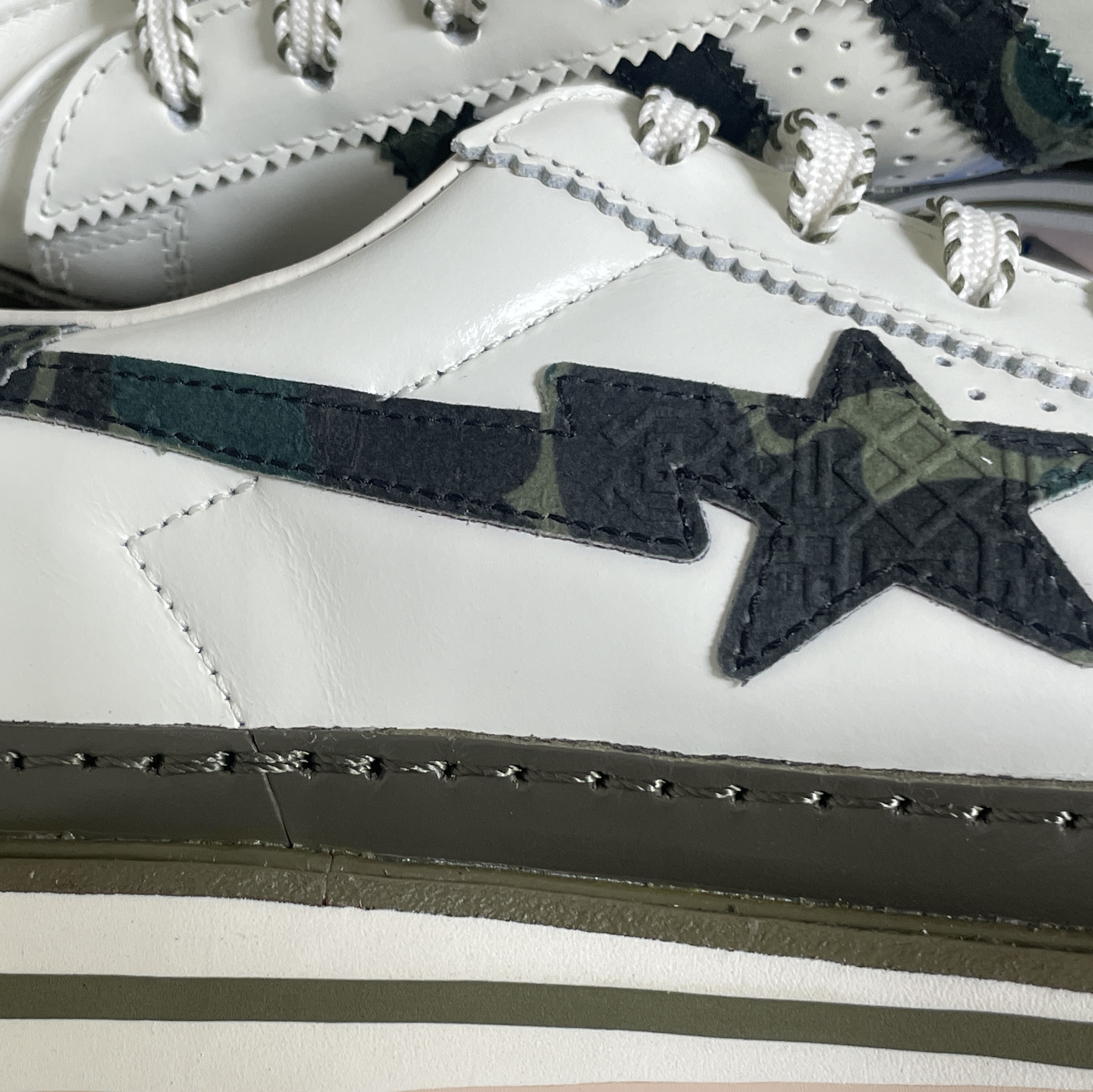 Adidas x BAPE x Edison Chen Clot Superstar Off White Branch 착용 스타일 - 7
