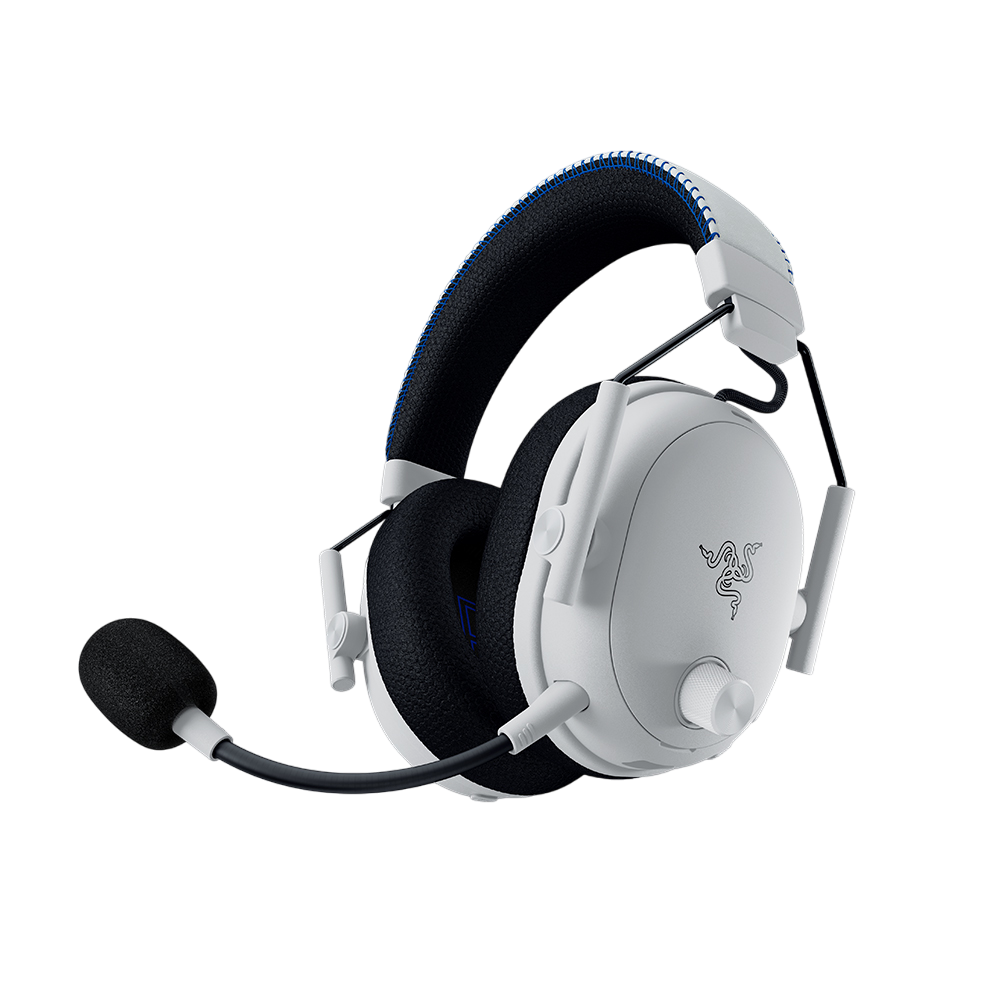 레이저 블랙샤크 V3 프로 플레이스테이션 공식라이센스 PS5/PC겸용 무선 게이밍 헤드셋 화이트(Razer Blackshark V3 Pro for Playstation White)