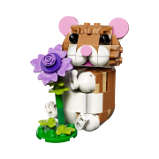 Lego Creator 3 in 1 Cute Hamster with a Flower