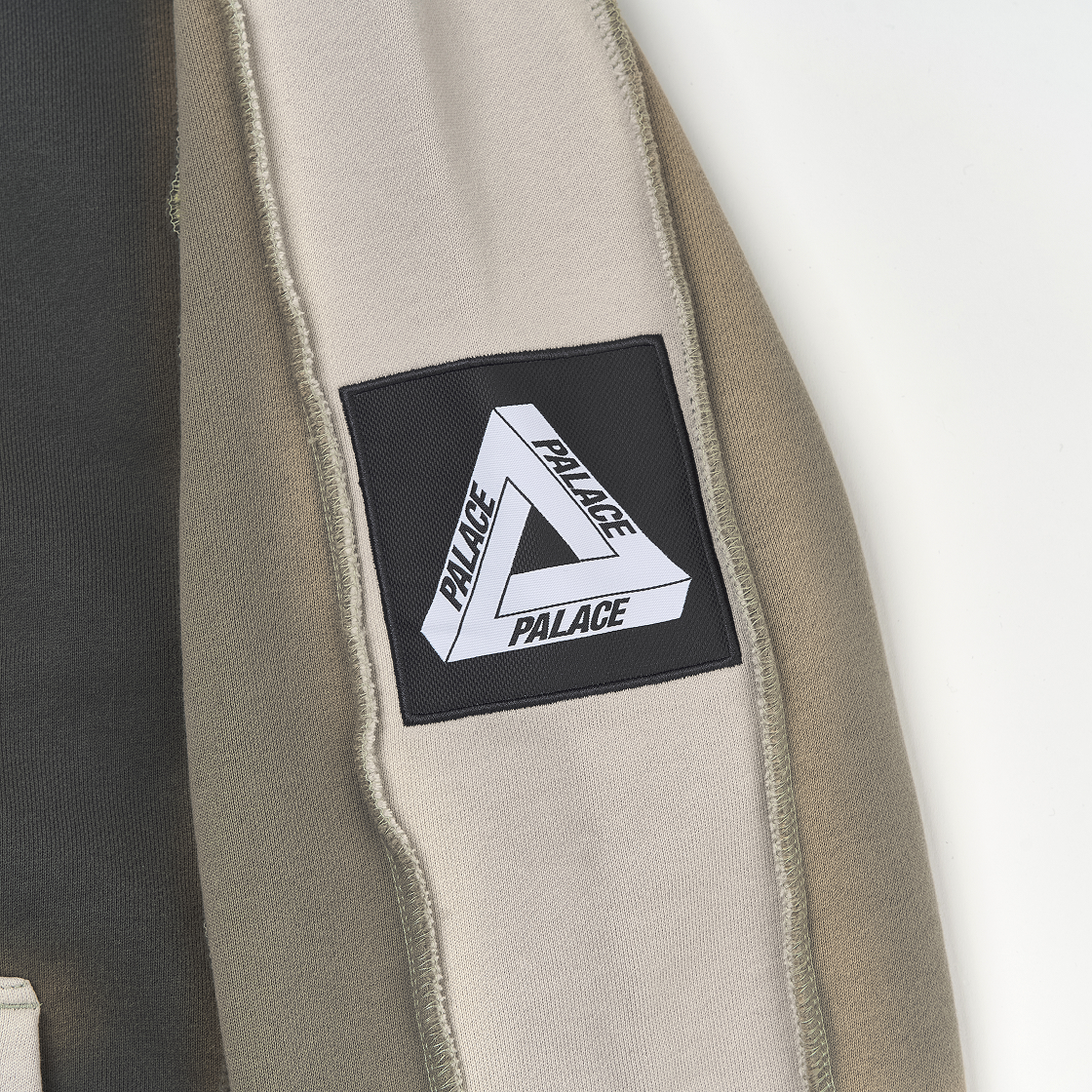 팔라스 패치 미 업 집 후드 멀티 카키 - 24FW(Palace Patch Me Up Zip Hood Multi Khaki - 24FW) - 4