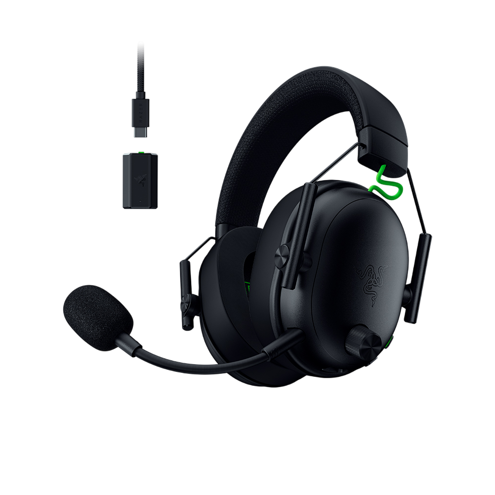레이저 블랙샤크 V3 Xbox공식라이센스 XBOX/PC겸용 무선 게이밍 헤드셋 블랙(Razer Blackshark V3 for Xbox Black)