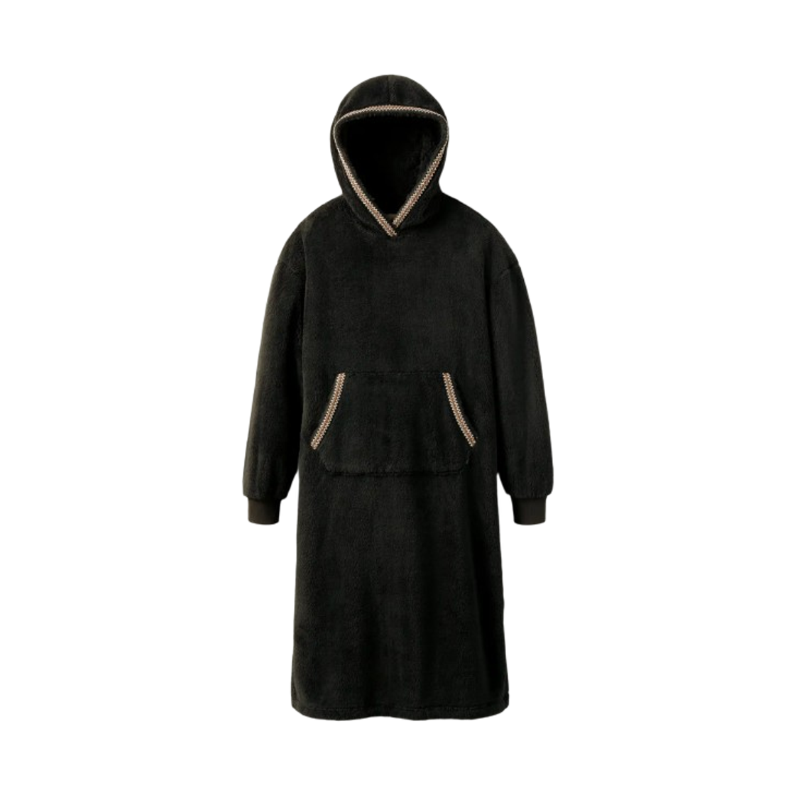 어그 어그플러프 오버사이즈드 후드 블랙(UGG UGGfluff Oversized Hoodie Black)