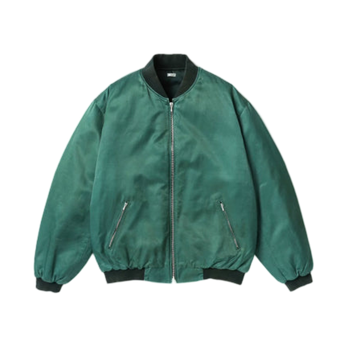 아프레쎄 빈티지 실크 비스코스 투어 자켓 그린 - 26SS(A.Presse Vintage Silk Viscose Tour Jacket Green - 26SS)