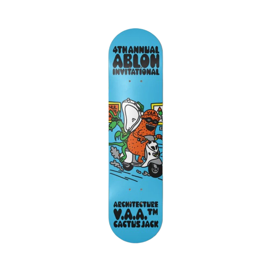 트래비스 스캇 캑터스 잭 x 아치 인비테이셔널 스케이트 덱(Travis Scott Cactus Jack x ARCH Invitational Skate Deck)