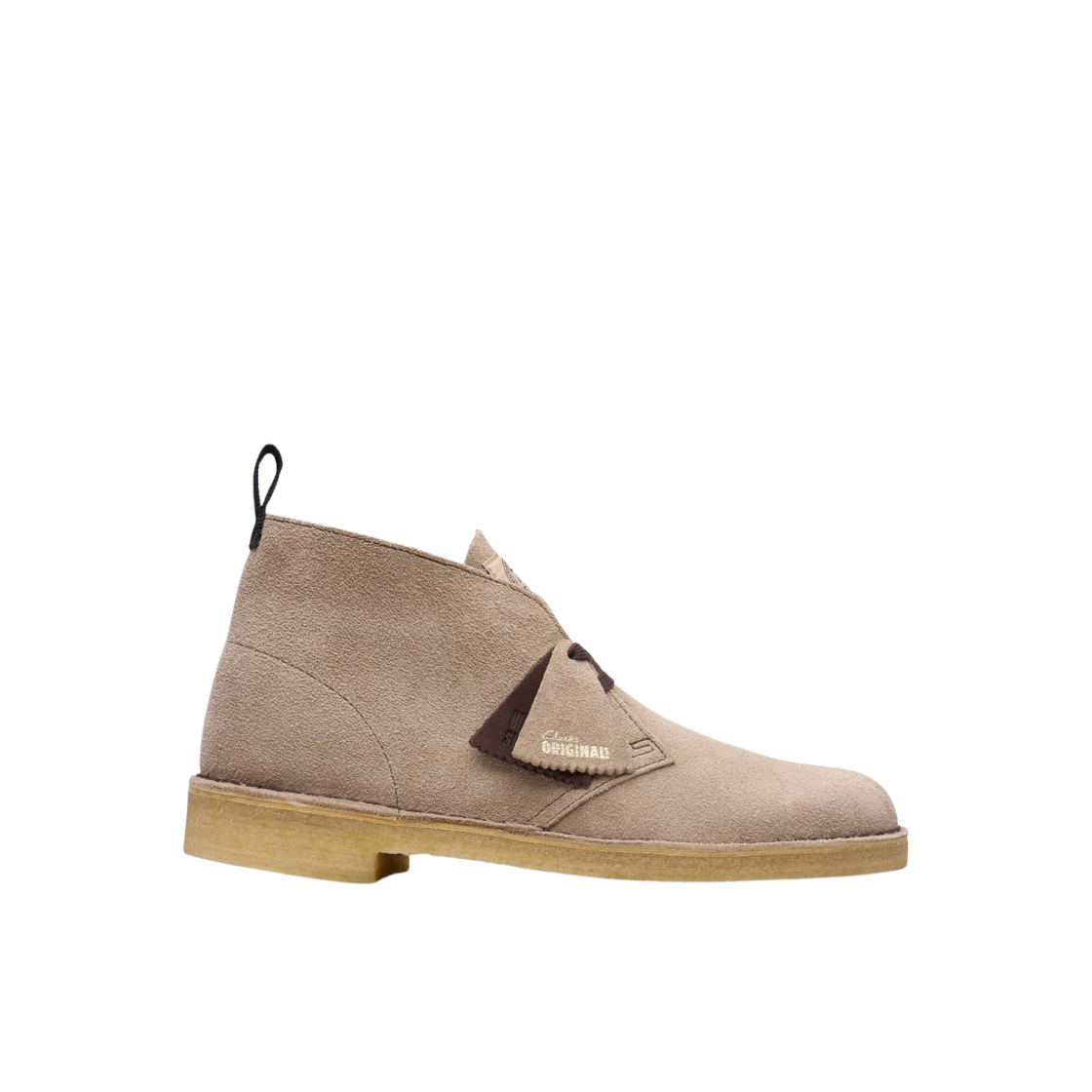 261-80643 Clarks Desert Boots Wolf Suede