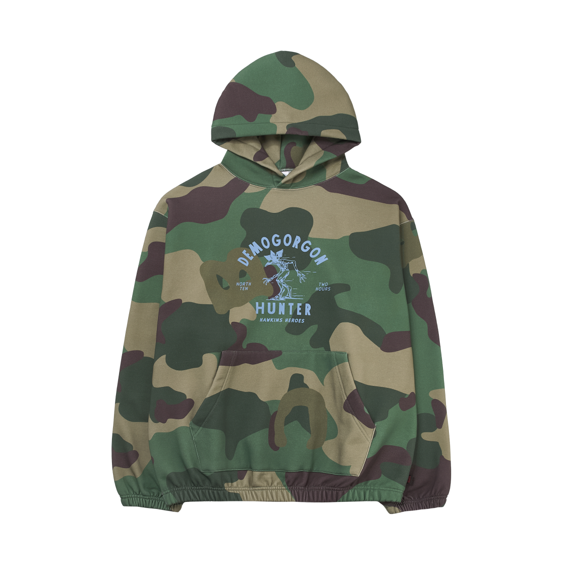 아이앱 스튜디오 x 기묘한 이야기 헌터 카모 후드(IAB Studio x Stranger Things Hunter Camo Hoodie)