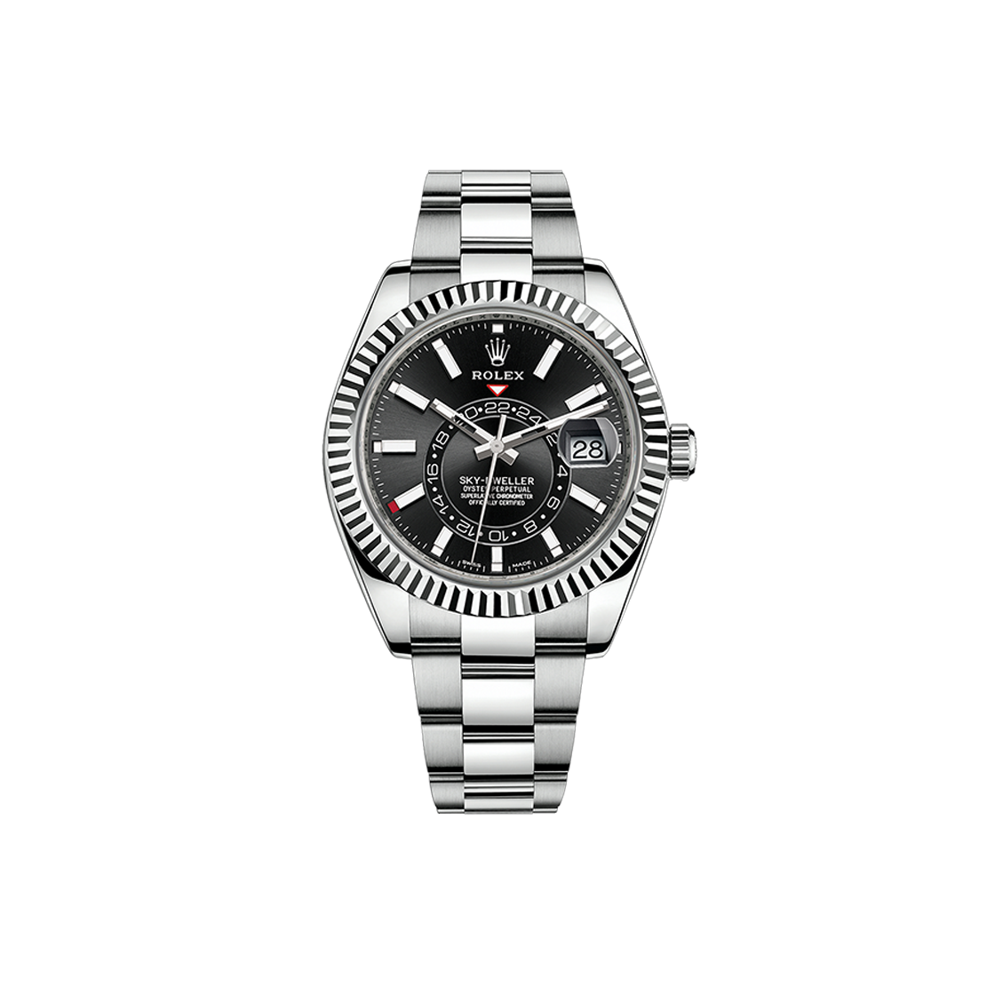 롤렉스 스카이드웰러 42-326934 블랙 바 오이스터 NO.6953(Rolex Sky-Dweller 42mm Black Dial Oyster No. 6953)