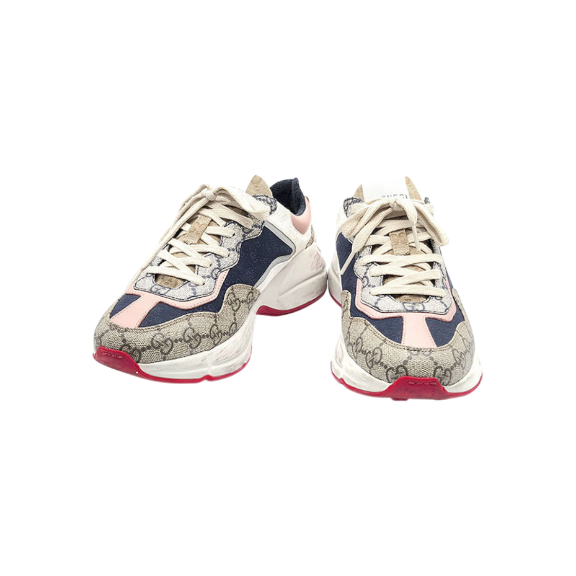 구찌 GG 롸이톤 스니커즈 (620185) L603898(Gucci GG Rhyton Sneakers (620185) L603898)