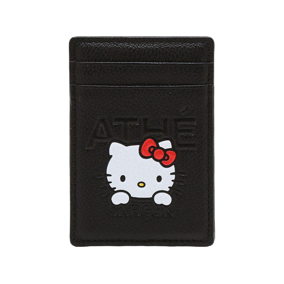 AAHO6EG20BK Hello Kitty x Athe Athe Garcon Magnetic Card Holder