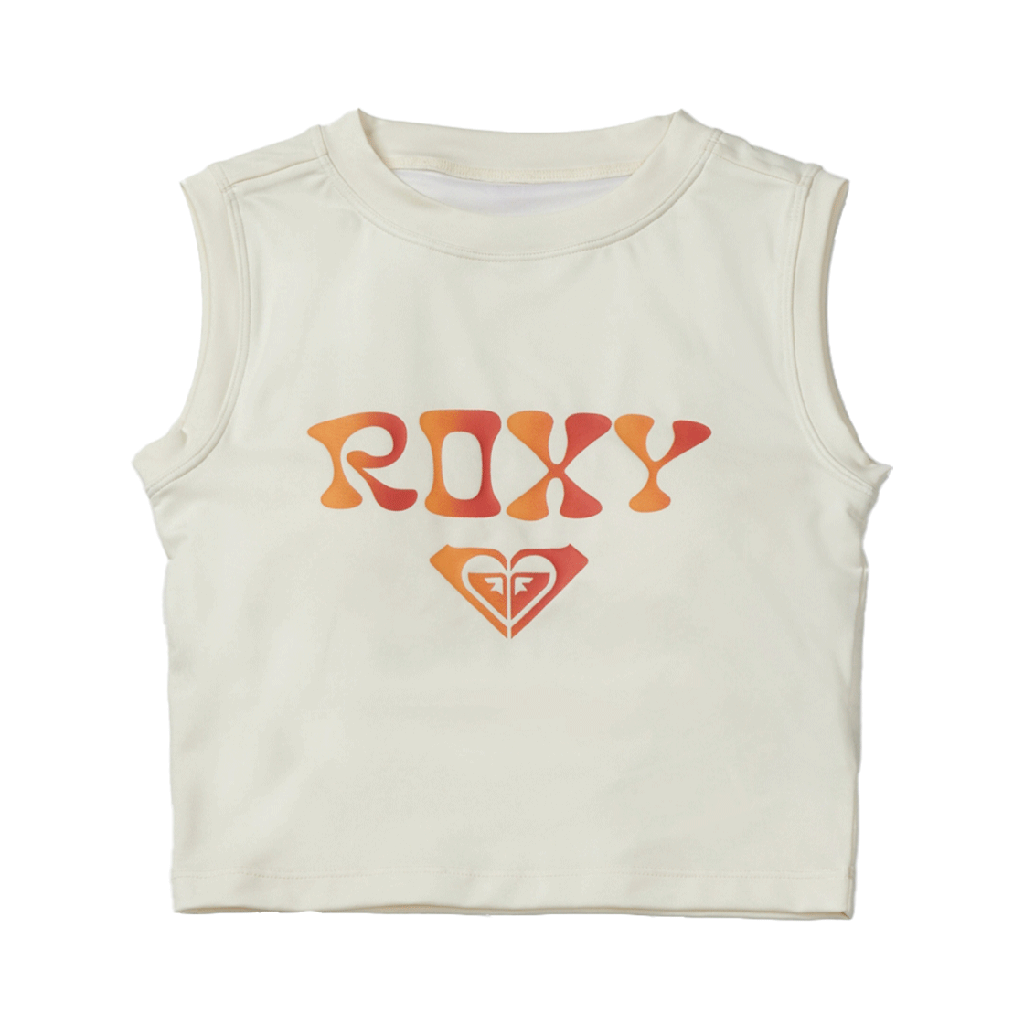 록시 샌디 스카이 크롭 탑 2 크롭 슬리브리스 래쉬가드 (RF21RE078OWT)(ROXY Sandy Sky Crop Top 2 Sleeveless Rashguard (RF21RE078OWT)) - 1