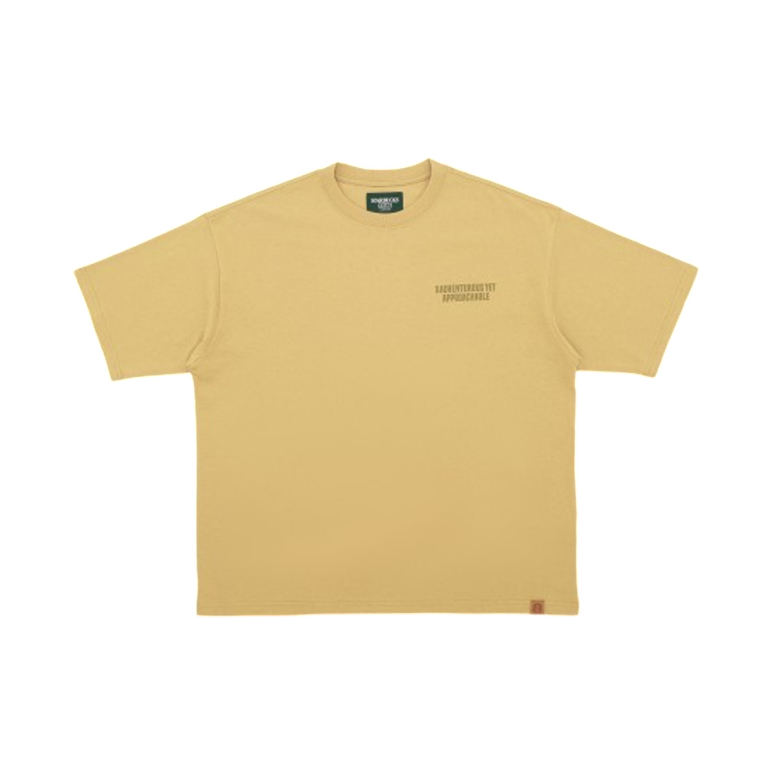 - Starbucks x Beams Animal Print T-Shirt Lion Beige