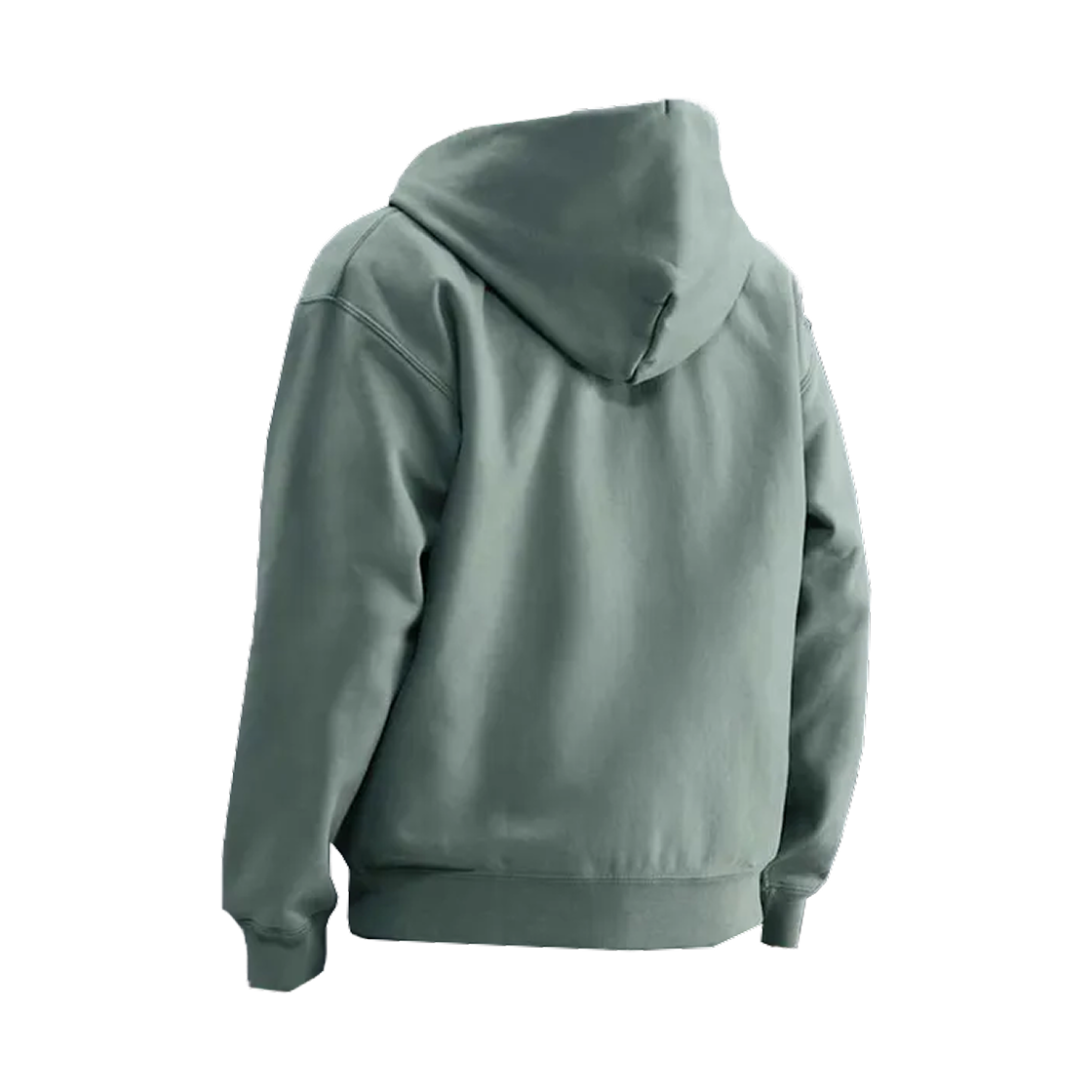 나이키 솔로 스우시 풀집 플리스 후드 클레이 그린 화이트 - 아시아(Nike Solo Swoosh Full-Zip Fleece Hoodie Clay Green White - Asia) - 2