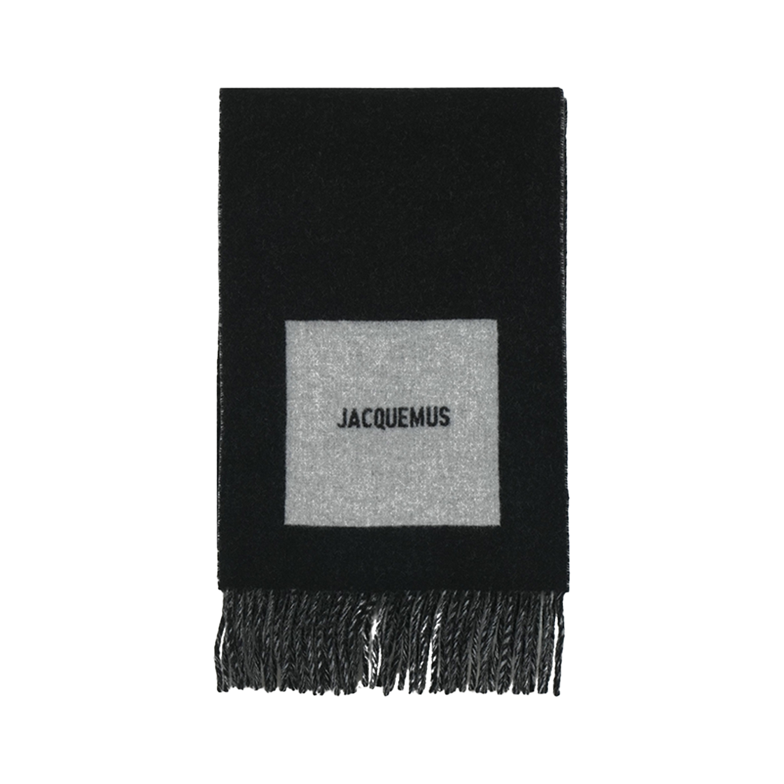 24HACU00579AOT404 [20% 쿠폰] Jacquemus Wool Muffler Black