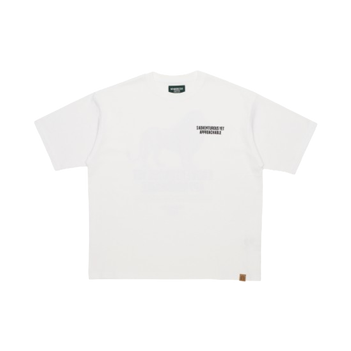 스타벅스 x 빔즈 애니멀 프린트 티셔츠 라이언 화이트(Starbucks x Beams Animal Print T-Shirt Lion White)