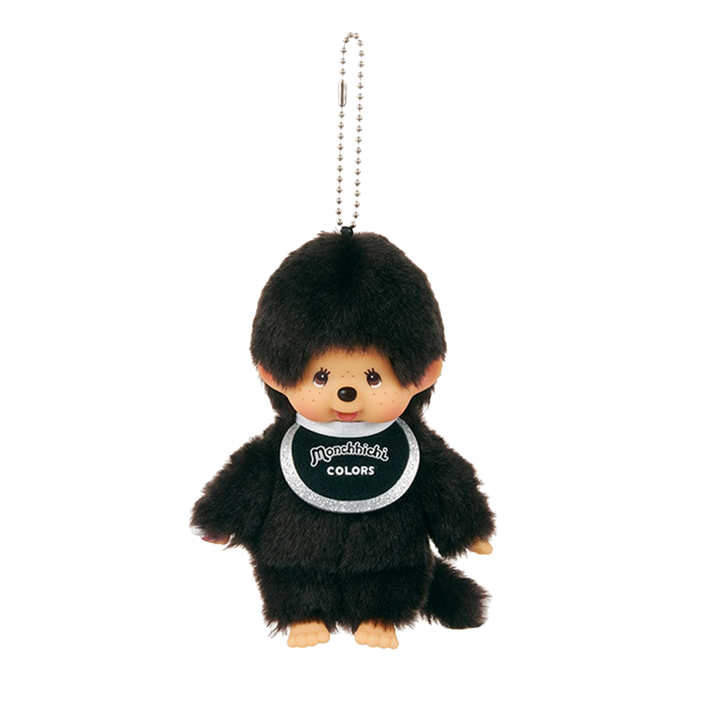 몬치치 COLORS 키체인 블랙(Monchhichi Monchhichi COLORS Keychain Black)