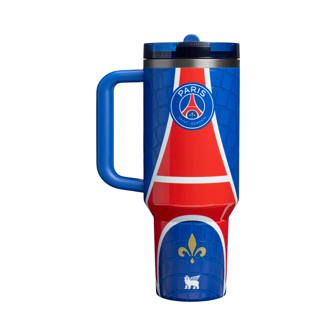 스탠리 x 파리 생제르맹 퀜처 프로투어 플립 스트로우 텀블러 1.18L PSG 누보(Stanley x Paris Saint-Germain Quencher ProTour Flip Straw Tumbler 1.18L PSG Nouveau)