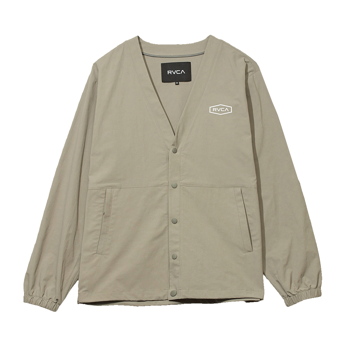 VF11JK002GRY RVCA Simple Wooven Cardigan (VF11JK002GRY)