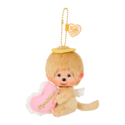 Monchhichi Love Happy Angel Monchhichi Big Head SS Keychain