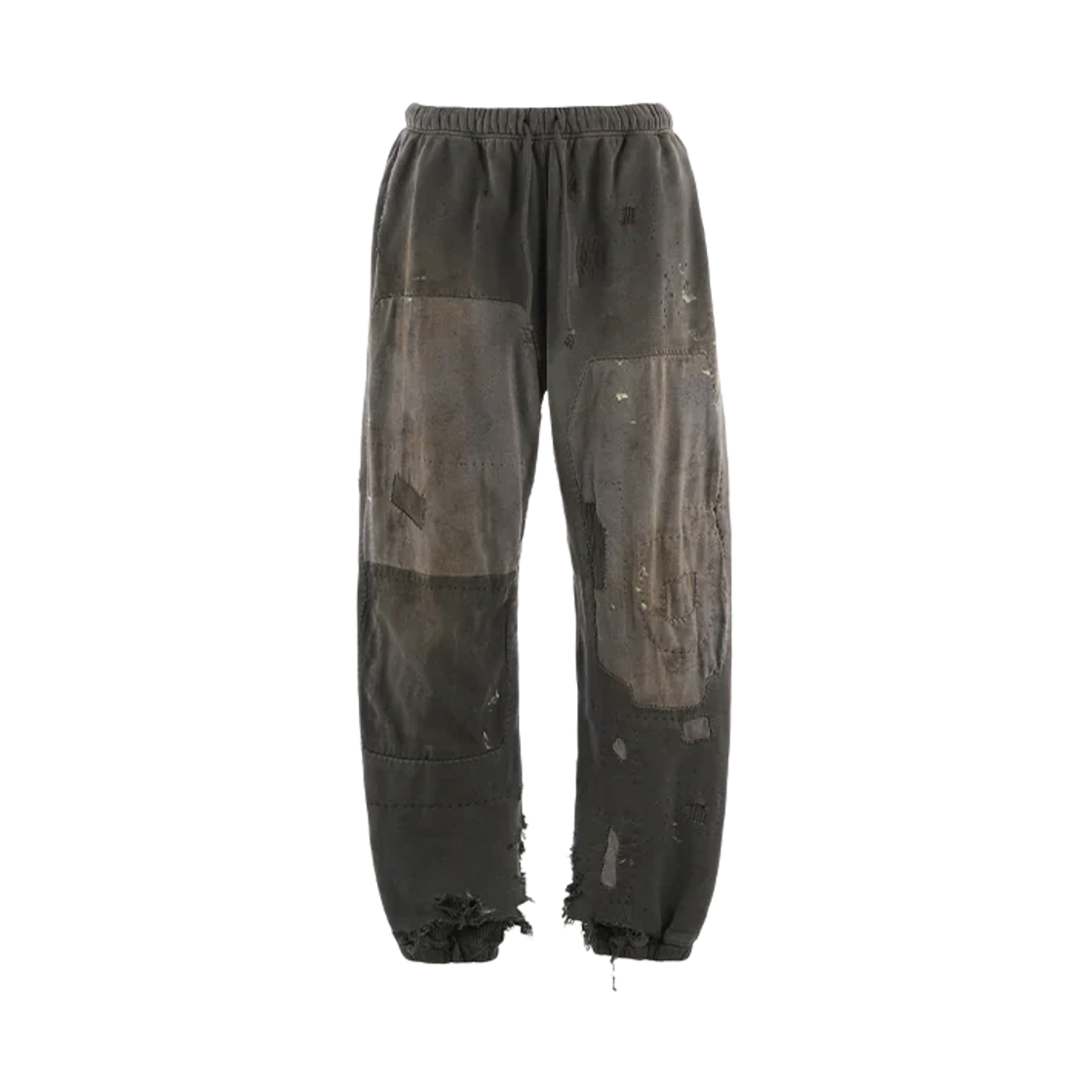 - Saint Mxxxxxx Sweat Pants Double Face Black - 25AW