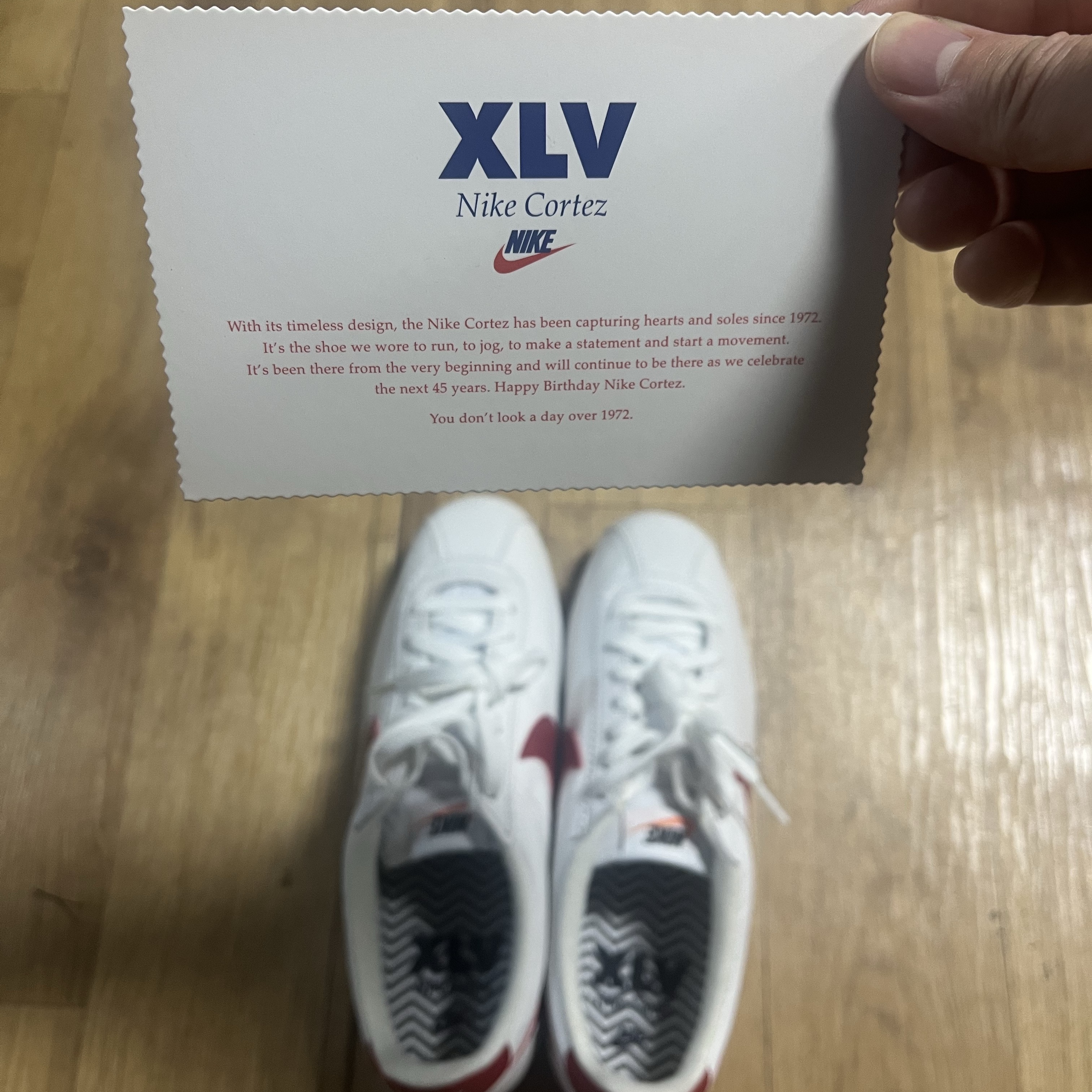 Nike Classic Cortez Forrest Gump 2017 착용 스타일 - 2