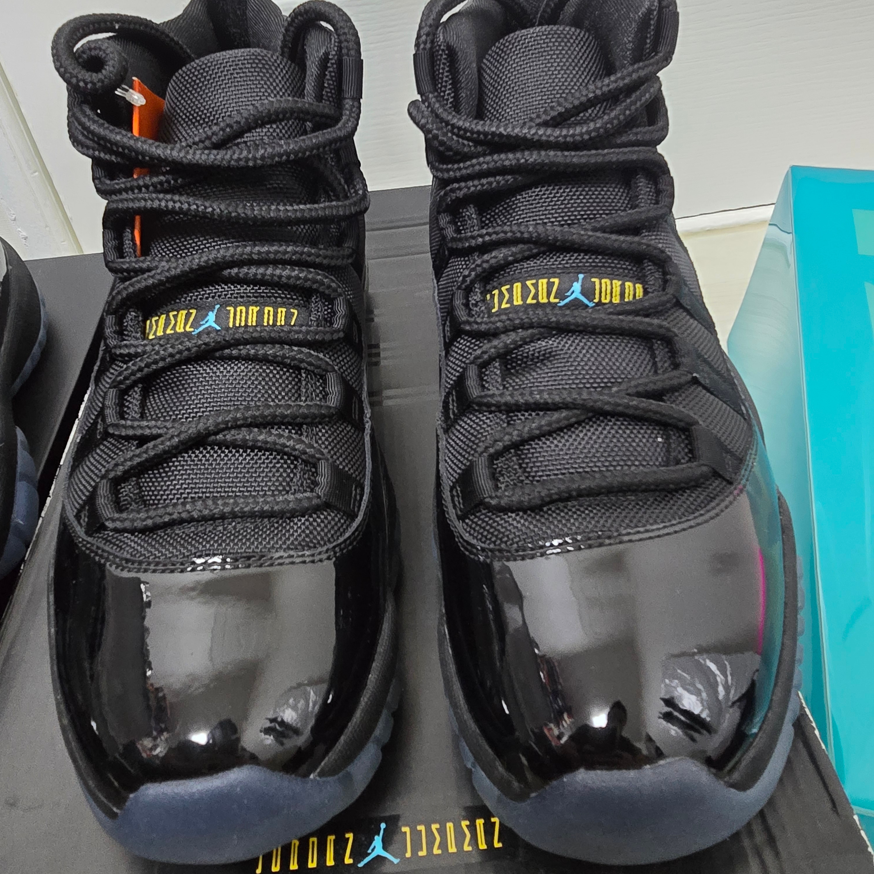 Jordan 11 Retro Gamma, Jordan 11 Retro Gamma Blue 착용 스타일 - 3