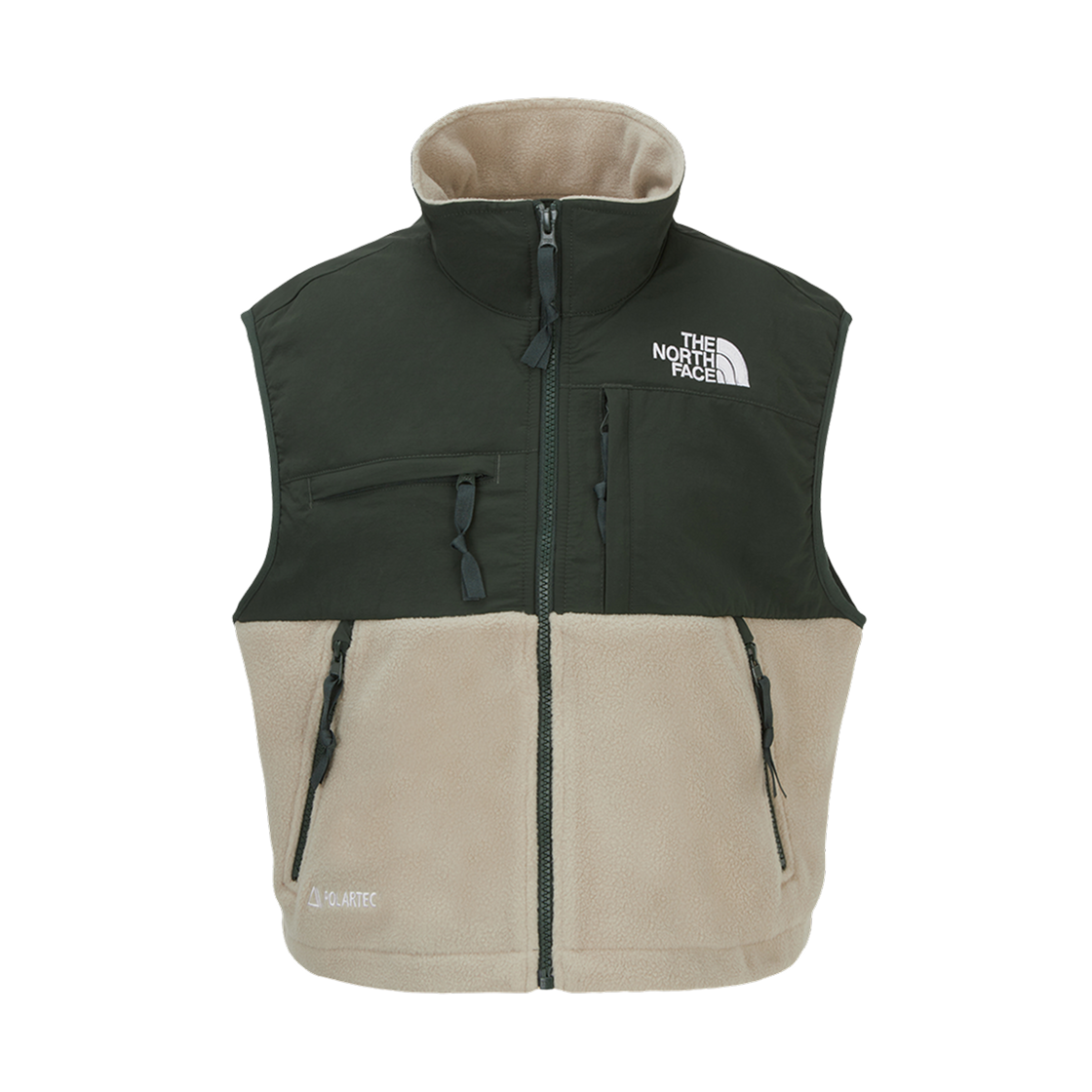 NV4FR55B The North Face Denali Fleece Vest Light Beige - 25FW