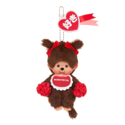 Monchhichi Happy Color Monchhichi Keychain Girl